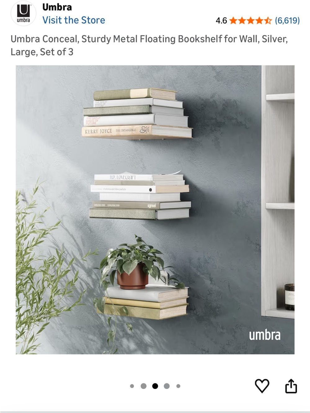 Floating bookshelf’s - Picture 2 of 2